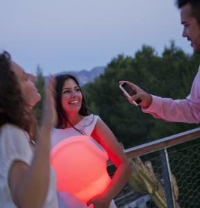 LAMPADAR EXTERIOR ILUMINAT ROBIN PLAY STIL MODERN B2 - Img 3