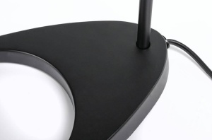 LAMPADAR FONO, NEGRU, DIN ALUMINIU, STIL MODERN, B2 - Img 6