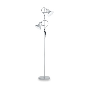 LAMPADAR POLLY PT2 ARGINTIU STIL VINTAGE IDEAL LUX