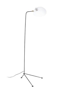 LAMPADAR RAVEN, ALB MAT SI NEGRU MAT, DIN ALUMINIU, STIL INDUSTRIAL, B2 - Img 4
