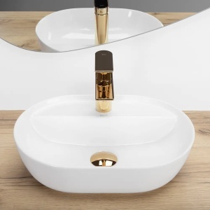 LAVOAR PENTRU BLAT REA AURA 42 CM, ALB, CALITATE SUPERIOARA - Img 3
