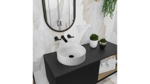 LAVOAR REA DELIA, ALB, 36 CM, DIN CERAMICA, CALITATE SUPERIOARA