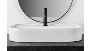 LAVOAR REA VERONA, ALB, 65 CM, DIN CERAMICA, CALITATE SUPERIOARA - Img 2