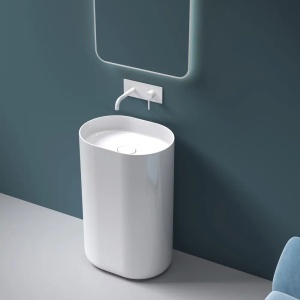 LAVOAR STATIV DOLCE, 85 CM, ALB, DIN CERAMICA, CALITATE SUPERIOARA