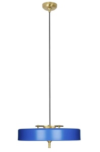 LUSTRA ARTE, AURIU/ALBASTRU, DIN ALUMINIU SI METAL, STIL MODERN, B2