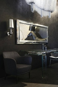 LUSTRA ATLANTA LONG, CROM, DIN METAL SI ALUMINIU, STIL MODERN FUTURIST - Img 8