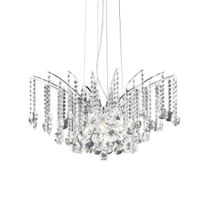 LUSTRA AUDI-77 SP8, CROM, DIN CRISTAL, STIL MODERN