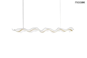 LUSTRA BREATH 120 GOLD, CONFECTIONATA DIN OTEL SI ACRIL, STIL MODERN