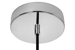 LUSTRA CU LED-URI DISCO, CROM, DIN OTEL LUSTRUIT, STIL MODERN - Img 6