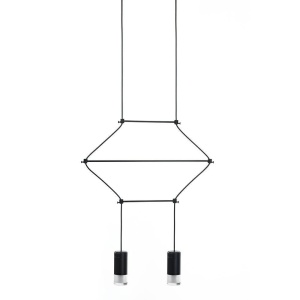 LUSTRA FLUSSO 2, DIN METAL, NEAGRA, STIL INDUSTRIAL, B2