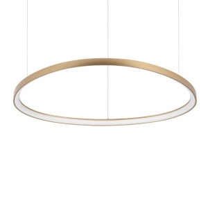 LUSTRA GEMINI SP D105, 105CM, ALAMA, DIN METAL SI POLICARBONAT, STIL MODERN