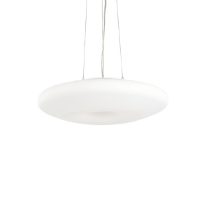 LUSTRA GLORY SP3 D50, ALB, DIN STICLA, STIL MODERN