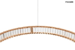 LUSTRA LIBERTY 60 GOLD, CONFECTIONATA DIN METAL SI STICLA, STIL MODERN - Img 6