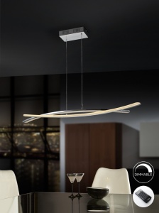 LUSTRA LINUR 736543D, DIN METAL, ALUMINIU, OPAL SI ACRIL, STIL MODERN, SCHULLER