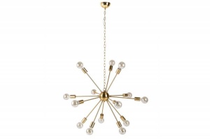 LUSTRA MODERNA, SPUTNIK 87CM, DIN METAL, DESIGN MODERN - Img 6