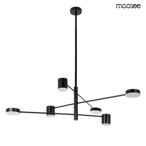 LUSTRA PIAZETTA NEAGRA, CONFECTIONATA DIN OTEL INOXIDABIL, STIL MODERN