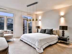 LUSTRA/PLAFONIERA ALEDIS, 40/220 CM, NEGRU MAT/AURIU, DIN METAL SI STICLA, STIL MODERN
