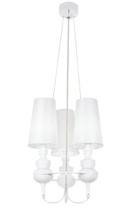 LUSTRA QUEEN, ALBA, DIN ALUMINIU SI PLASTIC, STIL MODERN, B2 - Img 2