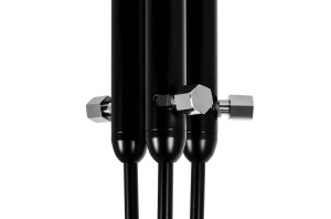 LUSTRA RAVEN 3, ALB MAT SI NEGRU MAT, DIN METAL, STIL MODERN, B2 - Img 8
