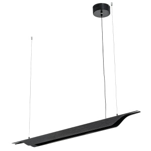 LUSTRA VERTIGO, NEGRU, DIN ALUMINIU, STIL MODERN, B2