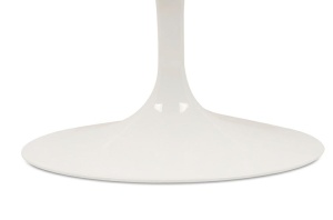 MASA ALBA, DIN MDF SI PICIOR METAL, TULIP ELLIPSE 200CM, STIL MODERN - Img 6