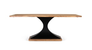 MASA DE LIVING, ARTIM 1840, DIN LEMN DE SALCAM SI BAZA DE METAL, ARTIM GROUP SELECTION