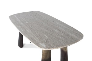 MASA DE SUFRAGERIE ELEGANTA, ARTIM 1868, BLAT DE MARMURA SI METAL, ARTIM GROUP SELECTION - Img 2