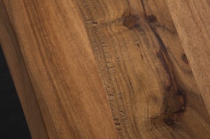 MASA DINING, DIN LEMN MASIV 180CM, MAMMUT, COD 40048, STIL VINTAGE - Img 4