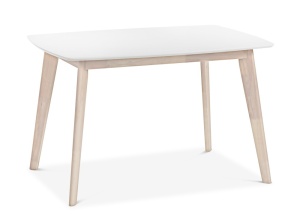 MASA DINING MAROCCO 120CM ALB/FAG - DESIGN SCANDINAV