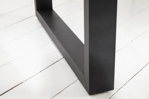 MASA DINING, WOTAN II 180CM, COD 40334, DIN LEMN MASIV, DESIGN INDUSTRIAL - Img 5