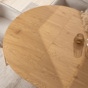 MASA EXTENSIBILA 120/200CM, ARTIM MEBLE, REALIZATA DIN MDF, CULOARE STEJAR, STIL MODERN - Img 4