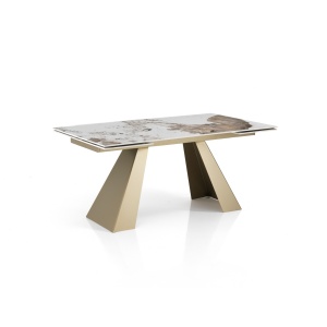 MASA EXTENSIBILA 160/240CM, HUT 1, DIN METAL SI CERAMICA, ARTIM GROUP SELECTION - Img 3