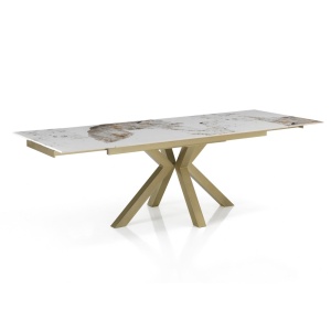 MASA EXTENSIBILA 160/240CM, TYCHI, DIN METAL SI CERAMICA, ARTIM GROUP SELECTION
