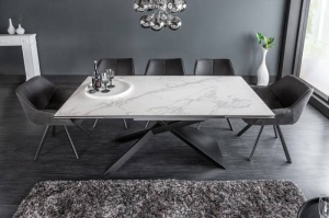 MASA EXTENSIBILA DE LUX 180/220/260CM, EUPHORIA, DIN METAL, STICLA SI CERAMICA, ARTIM GROUP SELECTION - Img 2