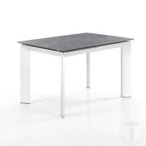 MASA EXTENSIBILA DIN CERAMICA 120/170CM, BLADE, COD 4657, STIL MODERN, REALIZATA DIN METAL SI CERAMICA
