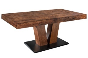 MASA EXTESIBILA DINING, RANCHO 160- 200CM, FURNIR LEMN DE PIN SI MDF, ASPECT NATUR, ARTIM GROUP SELECTION - Img 2