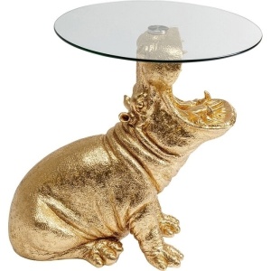 MASA HIPPO 48 CM, CONFECTIONATA DIN RASINA SI STICLA, STIL MODERN - Img 4