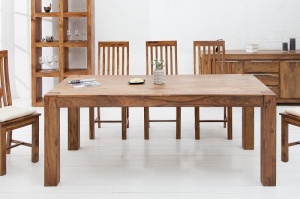 MASA LIVING 160CM, STIL VINTAGE, MAKASSAR, DIN LEMN MASIV SHEESHAM, ARTIM GROUP SELECTION