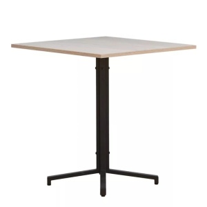 MASA PENTRU CAFENEA, 68x68 CM, STEJAR SONOMA/NEGRU, DIN PAL LAMINAT SI OTEL, ARTIM GROUP SELECTION - Img 8