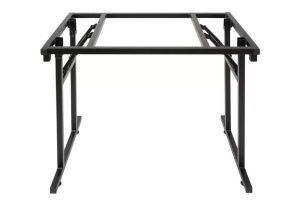 MASA PENTRU CATERING/CONFERINTE 120X80 CM, STEJAR SONOMA/NEGRU, DIN PAL LAMINAT SI OTEL, ARTIM GROUP SELECTION - Img 4