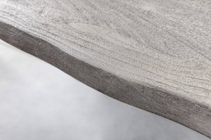 MASA SCORPION 140CM, LEMN MASIV DE SALCAM SI METAL, COD 43665, DESIGN INDUSTRIAL - Img 4