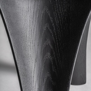 MASA SUFRAGERIE DEOSEBITA, BILZEN 280CM, FURNIR/MDF SI FIBRA DE STICLA, NEGRU, ARTIM GROUP SELECTION - Img 6
