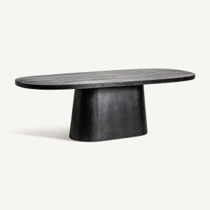 MASA SUFRAGERIE DEOSEBITA, NAUEN 250CM, LEMN DE MANGO, NEGRU, ARTIM GROUP SELECTION - Img 2