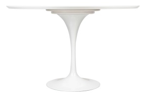 MASA TULIP PREMIUM 120 ALBA, CONFECTIONATA DIN METAL SI MDF, STIL MODERN - Img 2