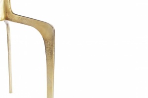MASUTA DE CAFEA, ABSTRACT 55CM, DIN METAL SI STICLA SECURIZATA, COD 43495, REALIZATA MANUAL - Img 3