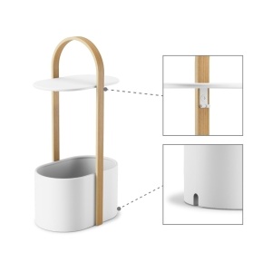 MASUTA DE CAFEA BELLWOOD, CONFECTIONATA DIN METAL SI LEMN, STIL MODERN - Img 3