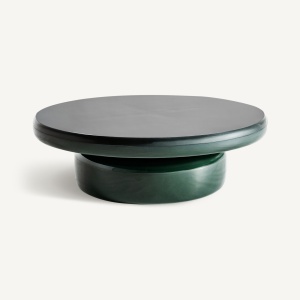 MASUTA DE CAFEA EXCLUSIVISTA GORY, CULOARE VERDE LUCIOS, DIN FIBRA DE STICLA, VICAL HOME - Img 2