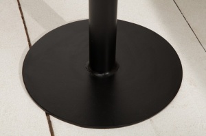 MASUTA DE CAFEA, HEXAGON, COD 38916, METAL SI LEMN MASIV, DESIGN VINTAGE - Img 5