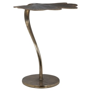 MASUTA DE CAFEA JUNE BRUSHED GOLD, 825197, CONFECTIONATA DIN ALUMINIU, STIL MODERN