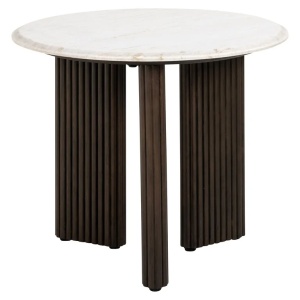 MASUTA DE CAFEA MAYFIELD 55 CM, 7774, CONFECTIONATA DIN LEMN DE MANGO SI MARMURA DE MORCHANA, STIL MODERN